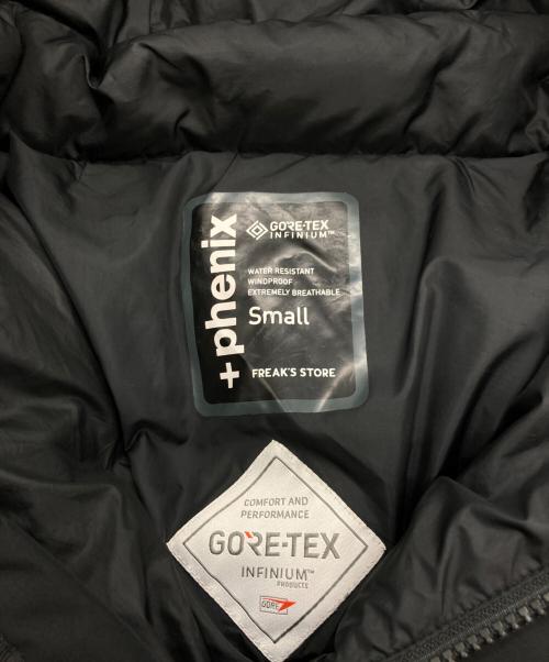 FREAK'S STORE（フリークスストア）FREAK'S STORE (フリークスストア) +PHENIX (フェニックス) SP GORE-TEX INFINIUM WINDSTOPPER DOWN ブラック サイズ:Sの古着・服飾アイテム
