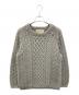 INVERALLAN（インバーアラン）の古着「［古着］フィッシャーマンニット」｜グレー