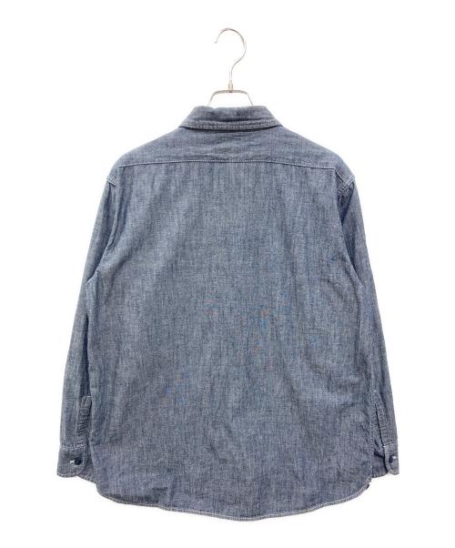 BONCOURA（ボンクラ）BONCOURA (ボンクラ) シャンブレーシャツ インディゴ サイズ:36の古着・服飾アイテム
