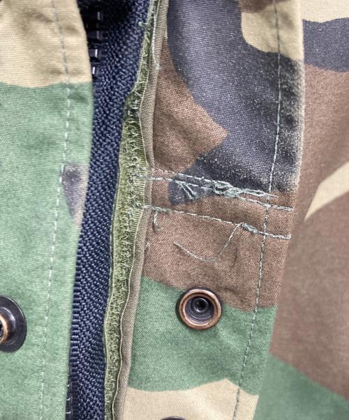 US ARMY（ユーエスアーミー）US ARMY (ユーエスアーミー) ［古着］COLD WEATHER PARKA CAMOUFLAGE グリーン サイズ:Sの古着・服飾アイテム