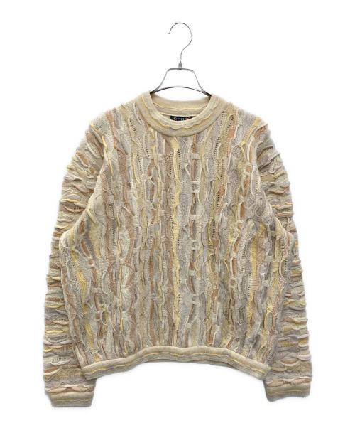 Coogi（クージー）COOGI (クージー) ［古着］3Dニット アイボリー サイズ:Lの古着・服飾アイテム