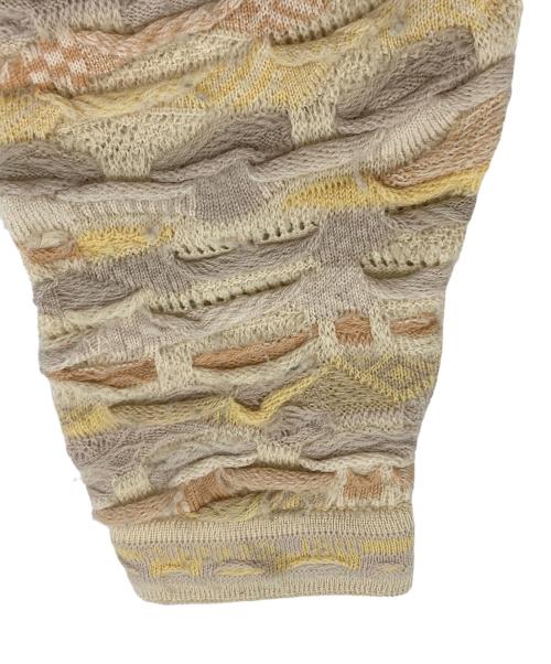 Coogi（クージー）COOGI (クージー) ［古着］3Dニット アイボリー サイズ:Lの古着・服飾アイテム