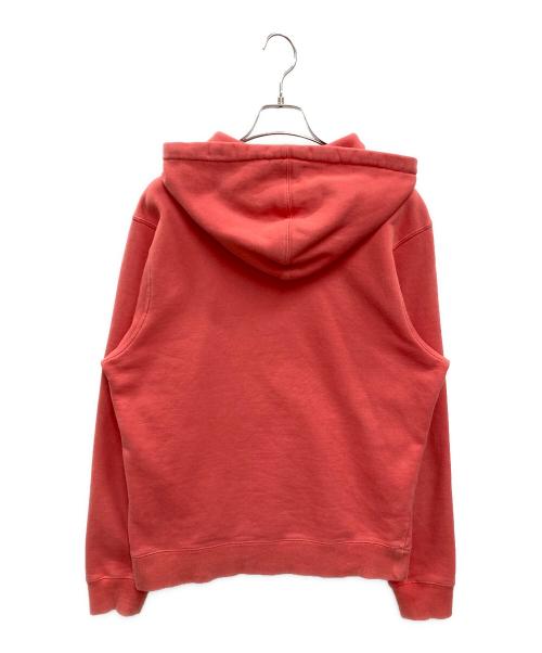 stussy（ステューシー）stussy (ステューシー) STOCK LOGO APP HOODIE ピンク サイズ:Mの古着・服飾アイテム