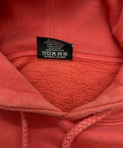 stussy（ステューシー）stussy (ステューシー) STOCK LOGO APP HOODIE ピンク サイズ:Mの古着・服飾アイテム