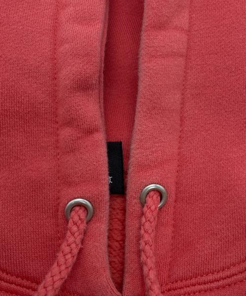 stussy（ステューシー）stussy (ステューシー) STOCK LOGO APP HOODIE ピンク サイズ:Mの古着・服飾アイテム