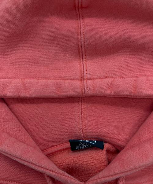 stussy（ステューシー）stussy (ステューシー) STOCK LOGO APP HOODIE ピンク サイズ:Mの古着・服飾アイテム