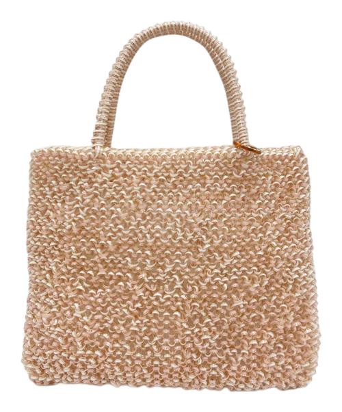 ANTEPRIMA（アンテプリマ）ANTEPRIMA (アンテプリマ) ワイヤーハンドバッグ ピンクの古着・服飾アイテム