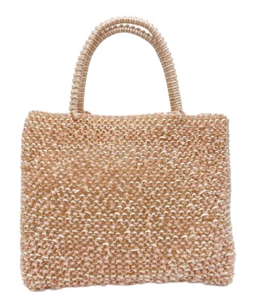 ANTEPRIMA（アンテプリマ）ANTEPRIMA (アンテプリマ) ワイヤーハンドバッグ ピンクの古着・服飾アイテム