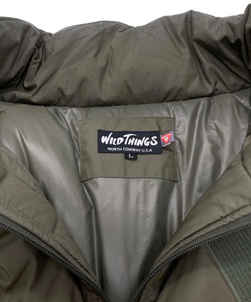 WILD THINGS（ワイルドシングス）WILD THINGS (ワイルドシングス) MONSTER PARKA オリーブ サイズ:Lの古着・服飾アイテム