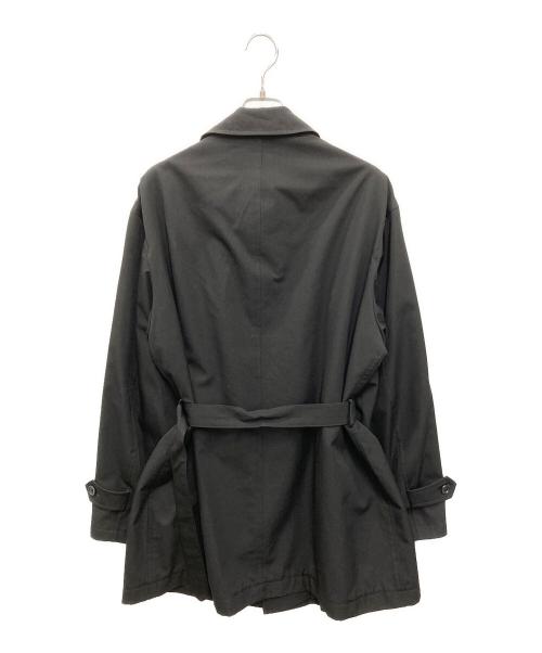 Y's for men（ワイズフォーメン）Y'S for men (ワイズフォーメン) ウールステンカラーコート ブラック サイズ:3の古着・服飾アイテム