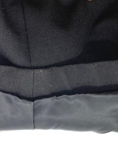 Y's for men（ワイズフォーメン）Y'S for men (ワイズフォーメン) ウールステンカラーコート ブラック サイズ:3の古着・服飾アイテム