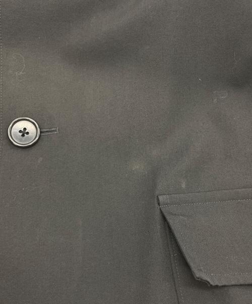 Y's for men（ワイズフォーメン）Y'S for men (ワイズフォーメン) ウールステンカラーコート ブラック サイズ:3の古着・服飾アイテム