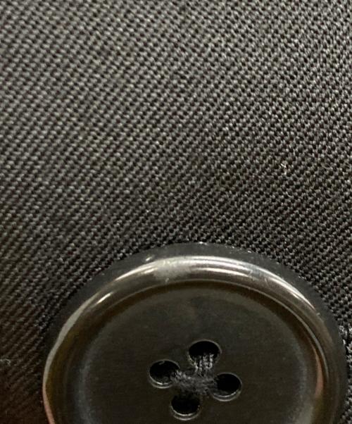 Y's for men（ワイズフォーメン）Y'S for men (ワイズフォーメン) ウールステンカラーコート ブラック サイズ:3の古着・服飾アイテム