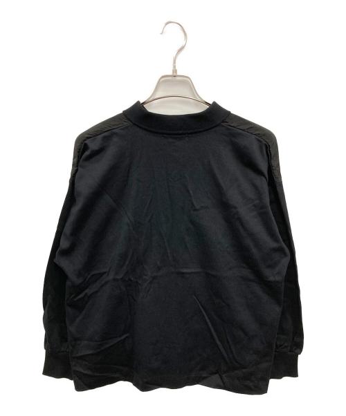 Y's（ワイズ）Y's (ワイズ) シアージップアップブルゾン ブラック サイズ:記載無しの古着・服飾アイテム