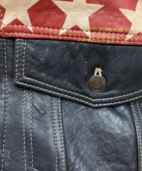HARLEY-DAVIDSON（ハーレーダビッドソン）HARLEY-DAVIDSON (ハーレーダビッドソン) ［古着］HARLEY-DAVIDSON レザージャケット ブラック サイズ:Lの古着・服飾アイテム
