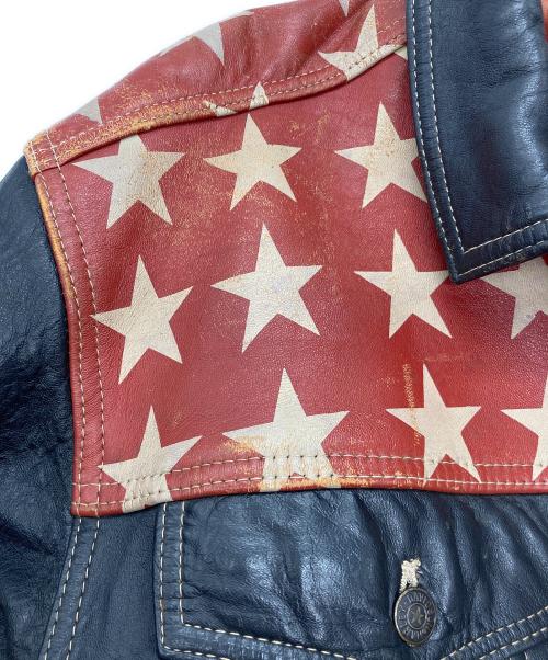 HARLEY-DAVIDSON（ハーレーダビッドソン）HARLEY-DAVIDSON (ハーレーダビッドソン) ［古着］HARLEY-DAVIDSON レザージャケット ブラック サイズ:Lの古着・服飾アイテム