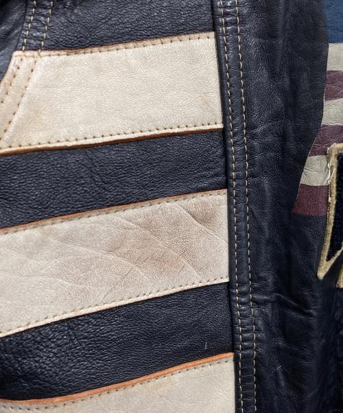 HARLEY-DAVIDSON（ハーレーダビッドソン）HARLEY-DAVIDSON (ハーレーダビッドソン) ［古着］HARLEY-DAVIDSON レザージャケット ブラック サイズ:Lの古着・服飾アイテム