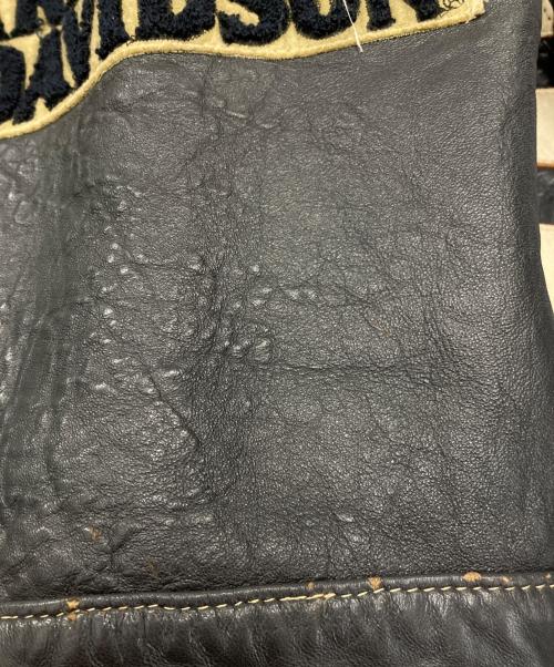 HARLEY-DAVIDSON（ハーレーダビッドソン）HARLEY-DAVIDSON (ハーレーダビッドソン) ［古着］HARLEY-DAVIDSON レザージャケット ブラック サイズ:Lの古着・服飾アイテム