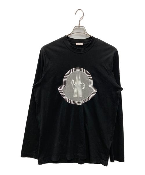 MONCLER（モンクレール）MONCLER (モンクレール) T-SHIRT MANICA LUNGA ブラック サイズ:Xlの古着・服飾アイテム