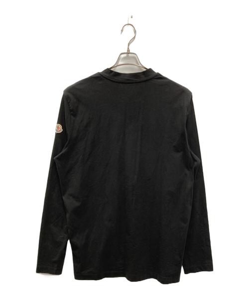 MONCLER（モンクレール）MONCLER (モンクレール) T-SHIRT MANICA LUNGA ブラック サイズ:Xlの古着・服飾アイテム