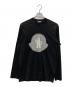 MONCLER（モンクレール）の古着「T-SHIRT MANICA LUNGA」｜ブラック