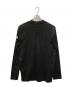 MONCLER (モンクレール) T-SHIRT MANICA LUNGA ブラック サイズ:Xl：17000円