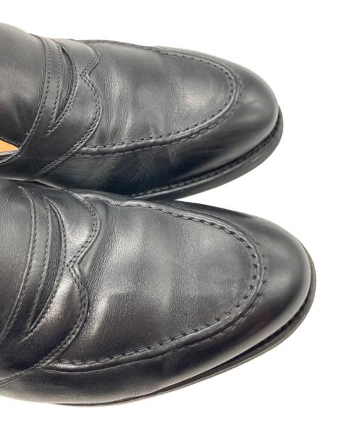 berwick（バーウィック）berwick (バーウィック) コインローファー ブラック サイズ:SIZE 8の古着・服飾アイテム