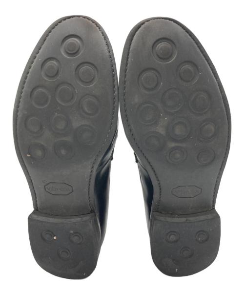 berwick（バーウィック）berwick (バーウィック) コインローファー ブラック サイズ:SIZE 8の古着・服飾アイテム