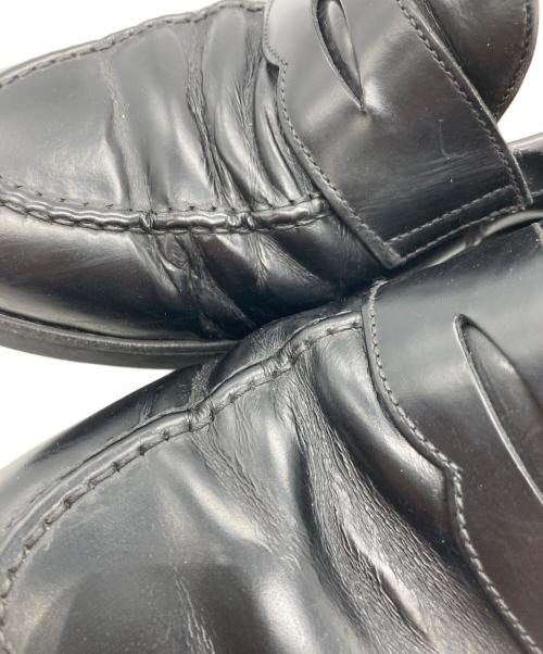 berwick（バーウィック）berwick (バーウィック) コインローファー ブラック サイズ:SIZE 8の古着・服飾アイテム