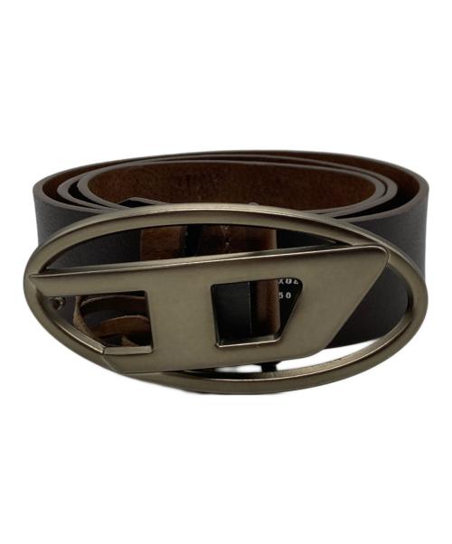 DIESEL（ディーゼル）DIESEL (ディーゼル) DIESEL レザーベルト ブラウン サイズ:90/36の古着・服飾アイテム