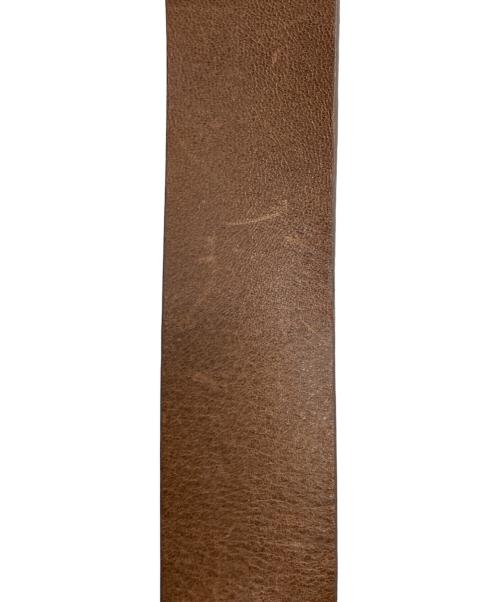 DIESEL（ディーゼル）DIESEL (ディーゼル) DIESEL レザーベルト ブラウン サイズ:90/36の古着・服飾アイテム