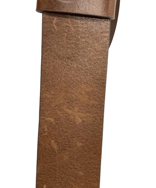 DIESEL（ディーゼル）DIESEL (ディーゼル) DIESEL レザーベルト ブラウン サイズ:90/36の古着・服飾アイテム