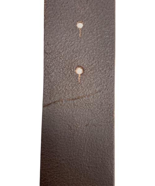 DIESEL（ディーゼル）DIESEL (ディーゼル) DIESEL レザーベルト ブラウン サイズ:90/36の古着・服飾アイテム