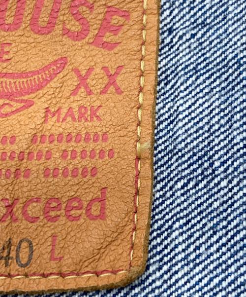 WAREHOUSE（ウエアハウス）WAREHOUSE (ウエアハウス) 2002XX 2ND TYPEデニムジャケット インディゴ サイズ:40の古着・服飾アイテム