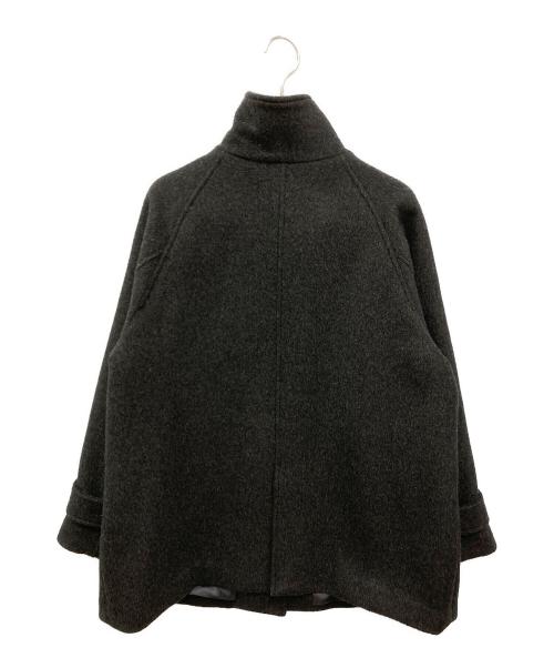JOURNAL STANDARD（ジャーナルスタンダード）JOURNAL STANDARD (ジャーナルスタンダード) スタンドオーバーカラーコート グレー サイズ:38の古着・服飾アイテム