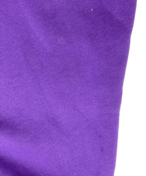 Dime（ダイム）Dime (ダイム) Cursive Zip Hoodie パープル サイズ:Lの古着・服飾アイテム