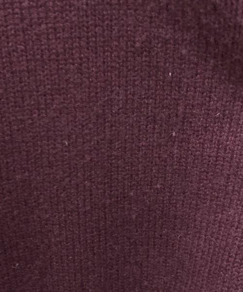 POLO RALPH LAUREN（ポロ・ラルフローレン）POLO RALPH LAUREN (ポロ・ラルフローレン) ロゴクレストウールクルーネックセーター ボルドー サイズ:Sの古着・服飾アイテム