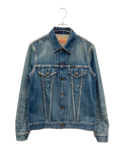 Hysteric Glamour（ヒステリックグラマー）Hysteric Glamour (ヒステリックグラマー) USED加工デニム 3RD TYPE Gジャン インディゴ サイズ:Mの古着・服飾アイテム
