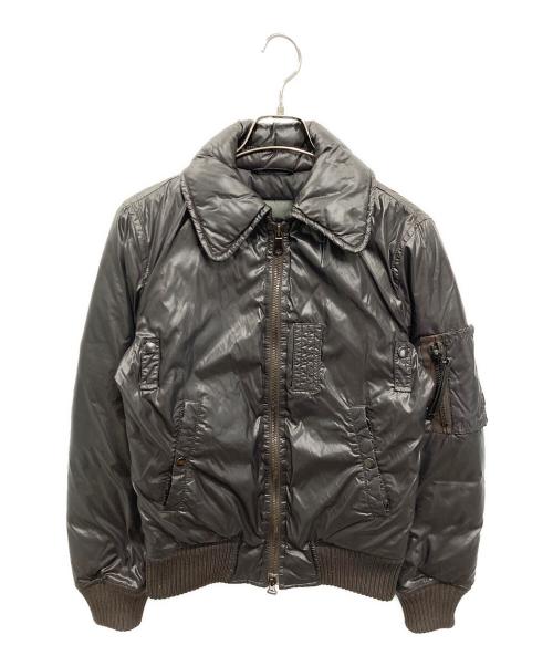 DUVETICA（デュベティカ）DUVETICA (デュベティカ) Aresダウンボンバージャケット ブラウン サイズ:44の古着・服飾アイテム