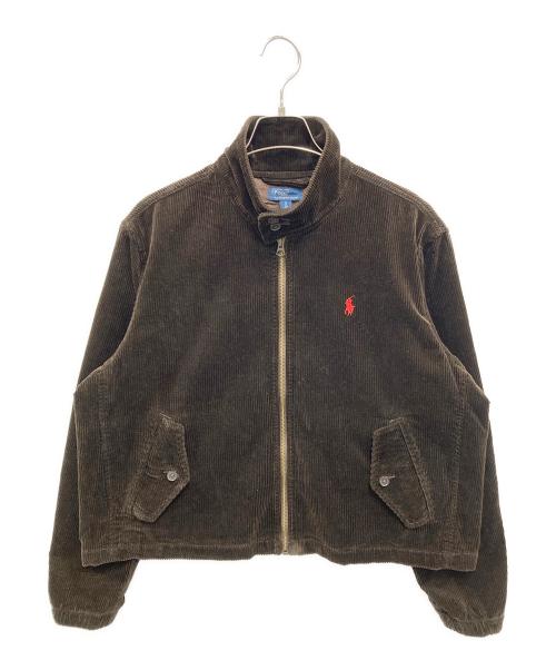 POLO RALPH LAUREN（ポロ・ラルフローレン）POLO RALPH LAUREN (ポロ・ラルフローレン) コーデュロイ ウィンドブレーカー ジャケット ブラウン サイズ:Sの古着・服飾アイテム