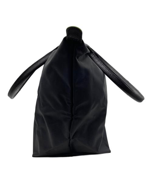LONGCHAMP（ロンシャン）LONGCHAMP (ロンシャン) ル・プリアージュ グリーン L ブラックの古着・服飾アイテム