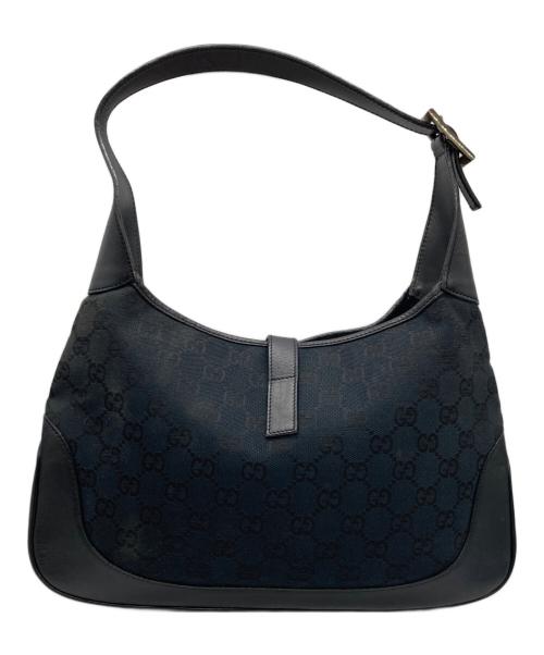 GUCCI（グッチ）GUCCI (グッチ) ジャッキー ワンショルダーバッグ ブラックの古着・服飾アイテム