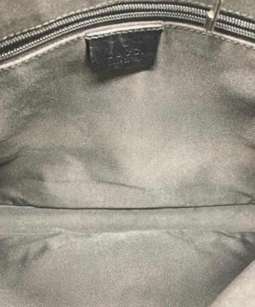 GUCCI（グッチ）GUCCI (グッチ) ジャッキー ワンショルダーバッグ ブラックの古着・服飾アイテム