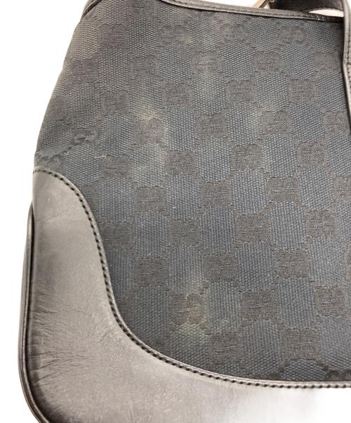 GUCCI（グッチ）GUCCI (グッチ) ジャッキー ワンショルダーバッグ ブラックの古着・服飾アイテム