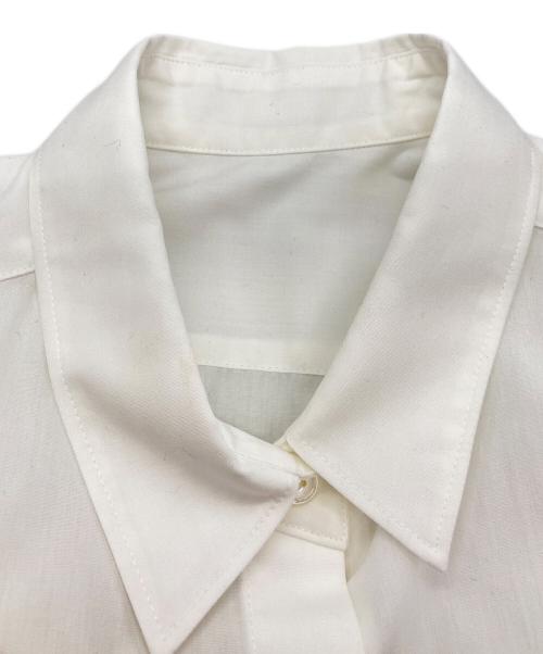cygne（シーニュ）cygne (シーニュ) アシメフリルブラウス Florian ホワイト サイズ:FREEの古着・服飾アイテム