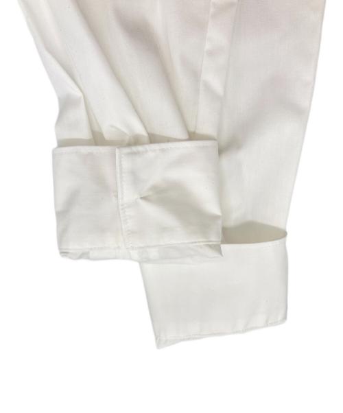 cygne（シーニュ）cygne (シーニュ) アシメフリルブラウス Florian ホワイト サイズ:FREEの古着・服飾アイテム