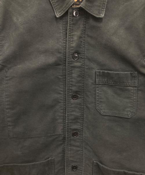 FULLCOUNT（フルカウント）FULLCOUNT (フルカウント) FRENCH MOLESKIN WORK JACKET ブラック サイズ:40の古着・服飾アイテム