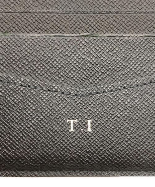 LOUIS VUITTON（ルイ ヴィトン）LOUIS VUITTON (ルイ ヴィトン) LOUIS VUITTON モノグラム 2つ折り財布 ブラックの古着・服飾アイテム