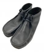 CLARKS ORIGINALSクラークス オリジナルズ）の古着「レザーワラビーブーツ」｜ブラック