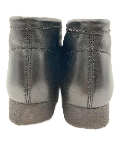CLARKS ORIGINALS（クラークス オリジナルズ）Clarks Originals (クラークス オリジナルズ) レザーワラビーブーツ ブラック サイズ:UK8の古着・服飾アイテム